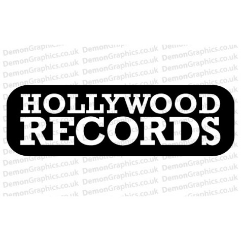 Hollywood Records Sticker