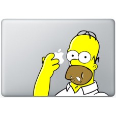 MacBook Homer Eating