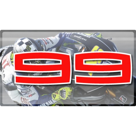 Racing Numbers Jorge Lorenzo