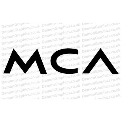 MCA Records Sticker