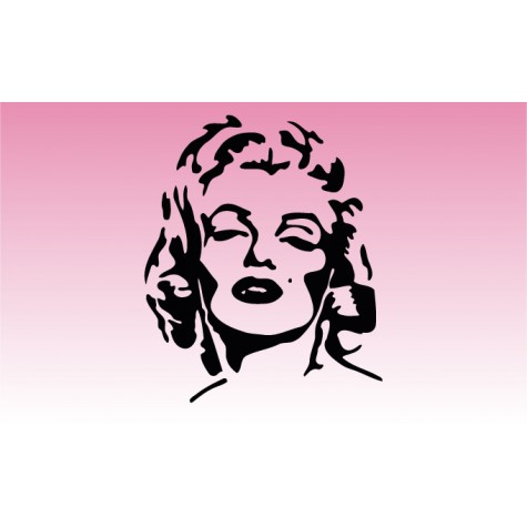Marilyn Girly Sticker