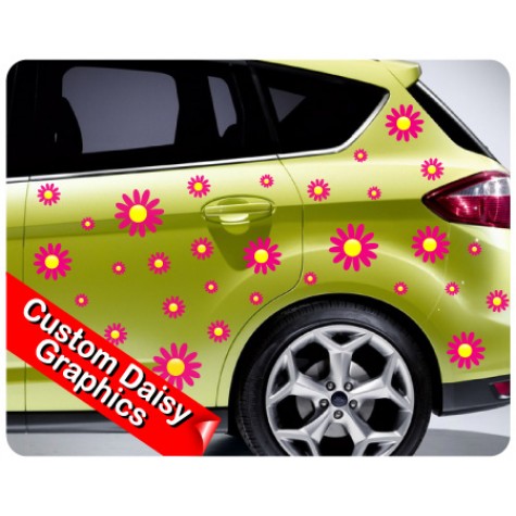 Custom Daisy Graphics (40 per sheet)