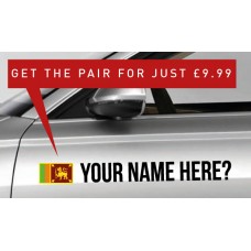 Sri Lanka Rally Tag £9.99 for both sides