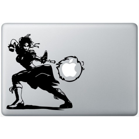 MacBook Chun-Li Street Fighter
