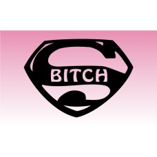 Super Bitch Girly Graphic