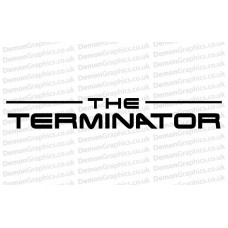 The Terminator Adhesive Vinyl Sticker