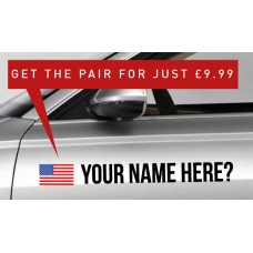 USA Rally Tag £9.99 for both sides