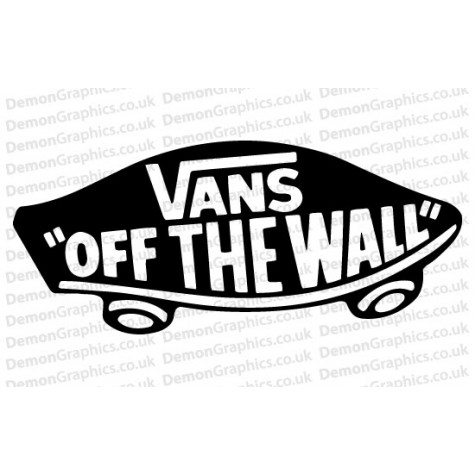 Vans Off The Wall Sticker (Pair)