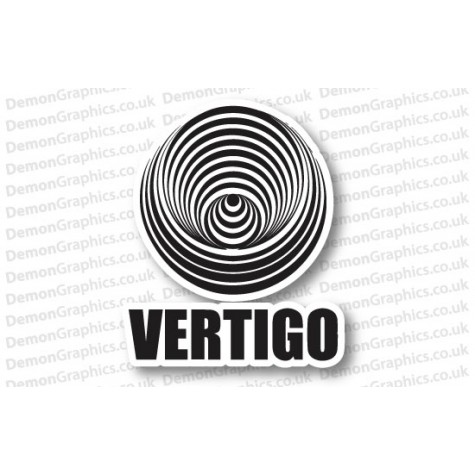 Vertigo Records Sticker