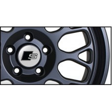 Audi S Wheel Badges (Set of 4)