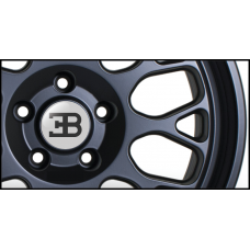 Bugatti Gel Domed Wheel Badges (Set of 4)