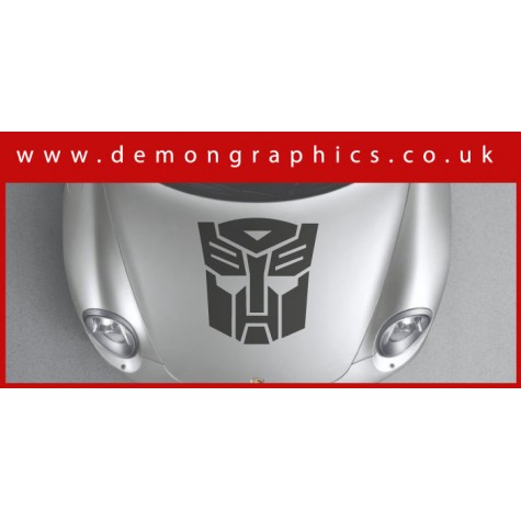 Bonnet Sticker - Transformers Autobots