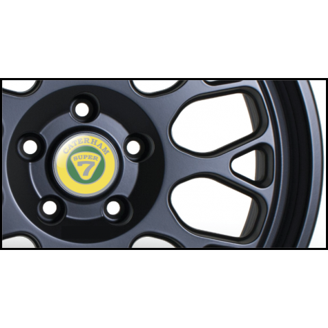 Caterham Gel Domed Wheel Badges (Set of 4)