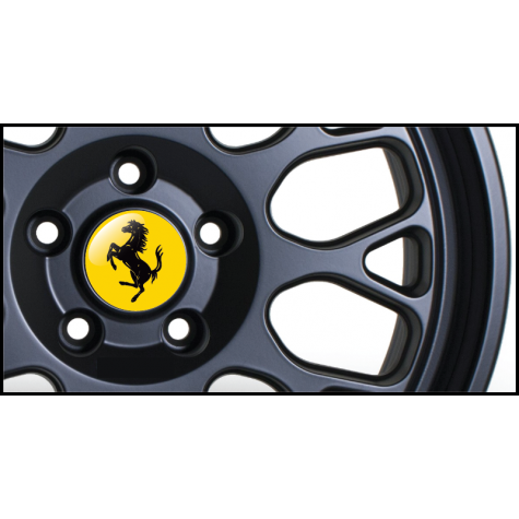 Ferrari Gel Domed Wheel Badges (Set of 4)