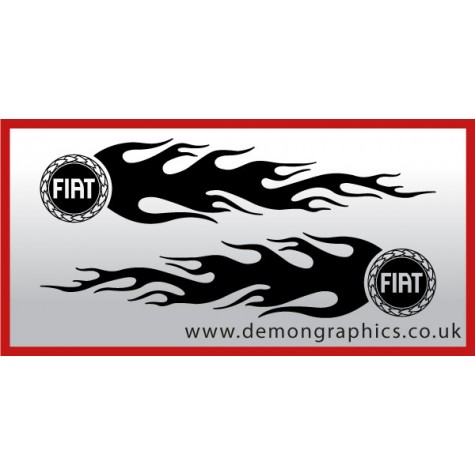 Logo flames : Fiat