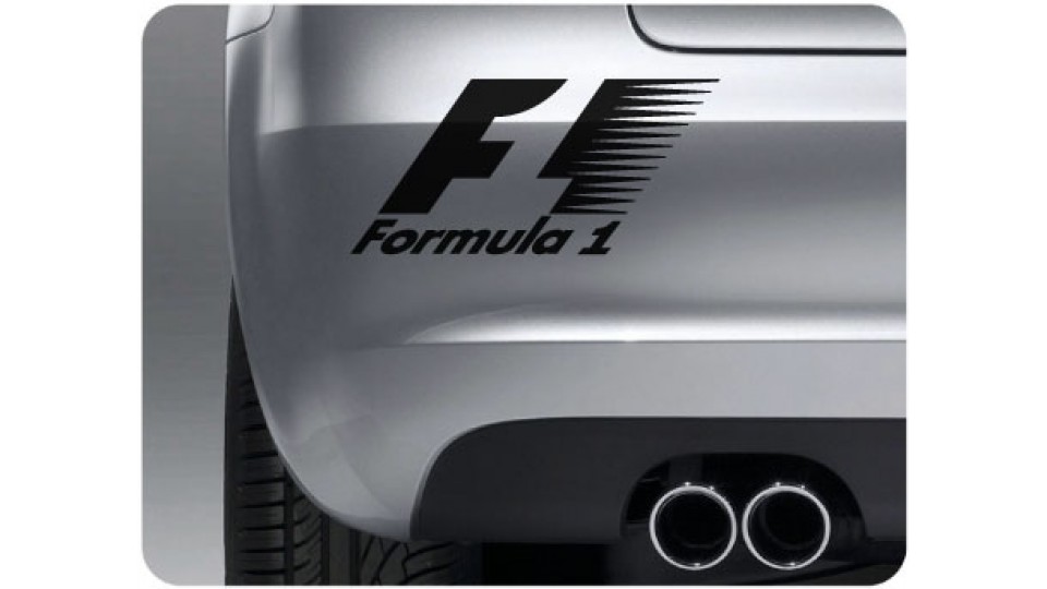 Formula 1 Sticker (pair of)