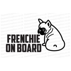 French Bulldog On Board Sticker 1