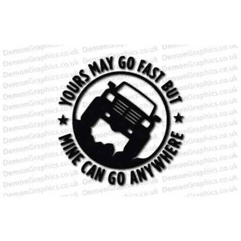 Go Anywhere Sticker
