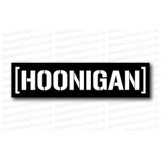 Hoonigan 2 Sticker