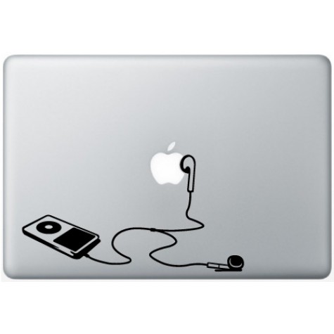 MacBook iPod + Headphones