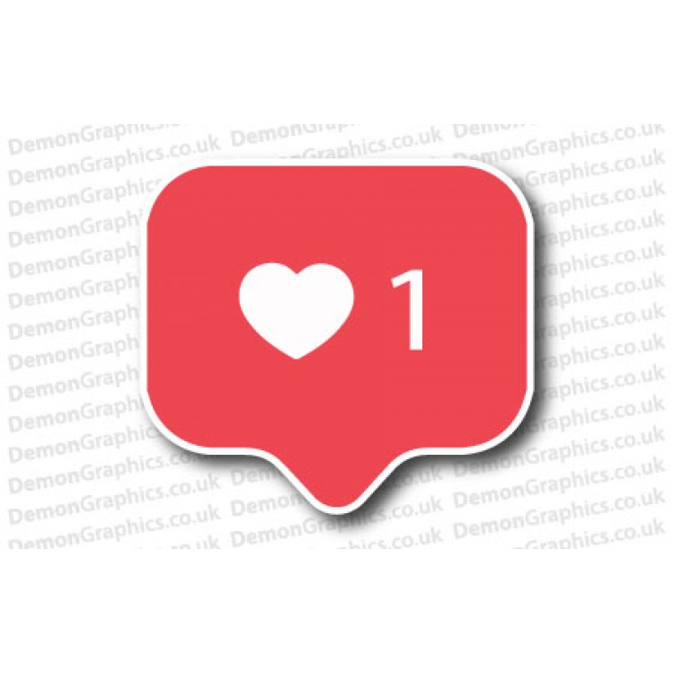  Instagram Like Button  Sticker