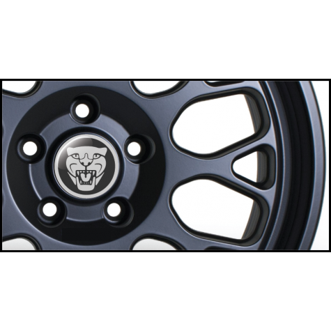 Jaguar Gel Domed Wheel Badges (Set of 4)