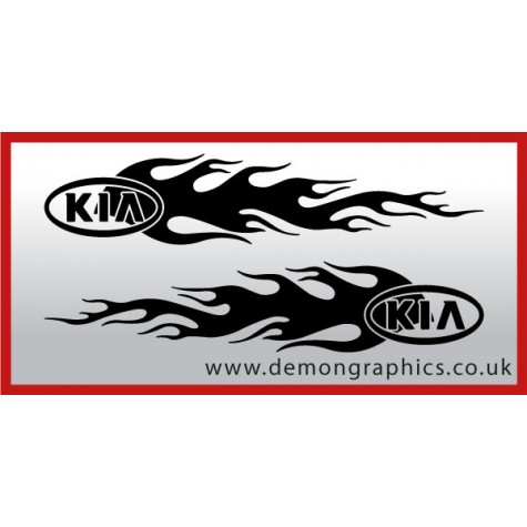 Logo flames : Kia