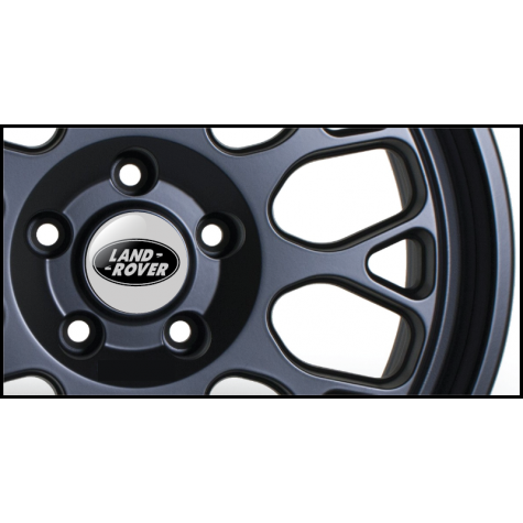 Land Rover Gel Domed Wheel Badges (Set of 4)