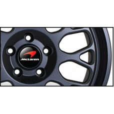 Mclaren Gel Domed Wheel Badges (Set of 4)