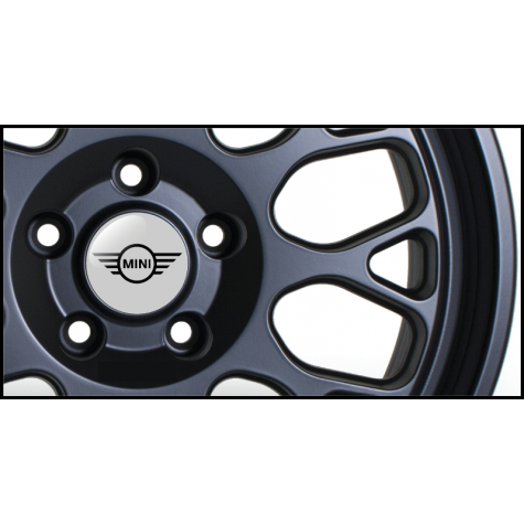 Mini Gel Domed Wheel Badges (Set of 4)