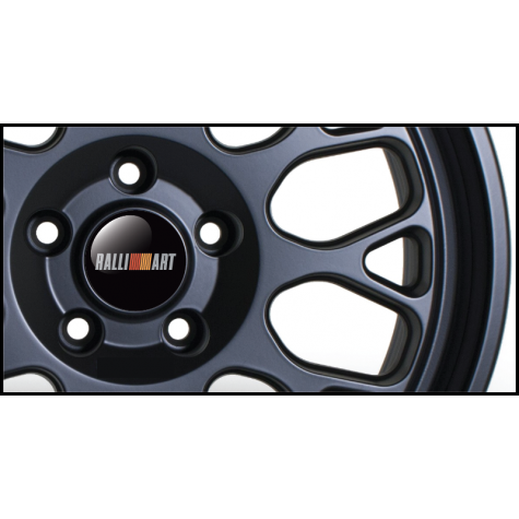 Ralliart Gel Domed Wheel Badges (Set of 4)