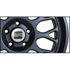 Seat Gel Domed Wheel Badges (Set of 4)