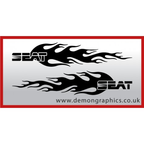 Logo flames : Seat