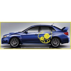 Subaru Pig Side Graphics