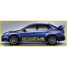 Subaru Prodrive Side Graphics