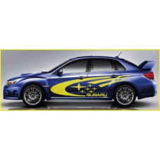 Subaru Impreza Swoosh Side Graphics