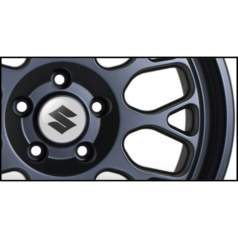 Suzuki Gel Domed Wheel Badges (Set of 4)