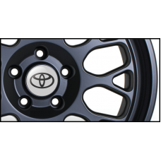 Toyota Gel Domed Wheel Badges (Set of 4)