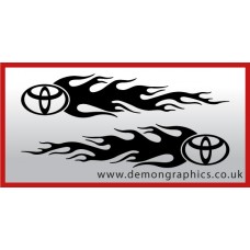 Logo flames : Toyota