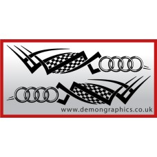 Logo tribal : Audi £19.99 both sides