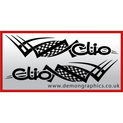 Logo tribal : Clio £19.99 both sides