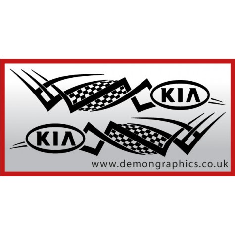 Logo tribal : Kia £19.99 both sides