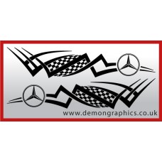 Logo tribal : Mercedes £19.99 both sides