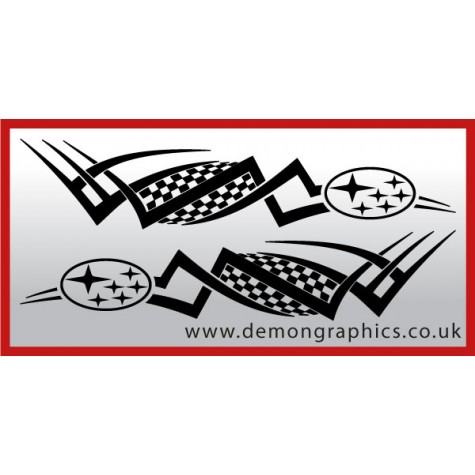 Logo tribal : Subaru £19.99 both sides