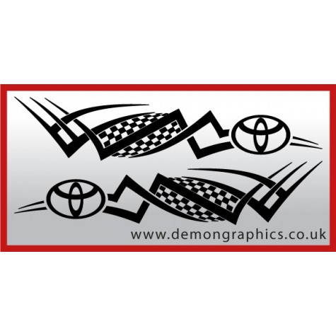 Logo tribal : Toyota £19.99 both sides