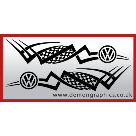 Logo tribal : VW £19.99 both sides