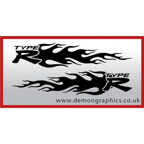 Logo flames : Type R