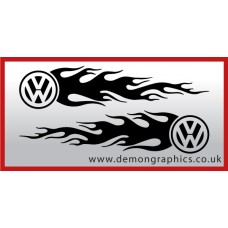 Logo flames : Volkswagen
