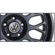 VW Gel Domed Wheel Badges (Set of 4)