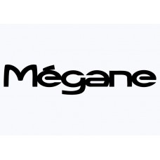 Renault Megane Classic Adhesive  Vinyl Sticker #1